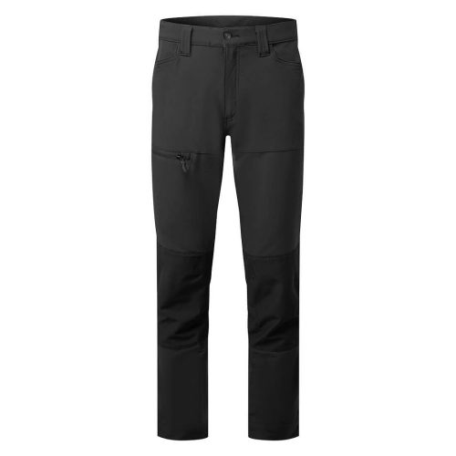 Portwest CD886 Slim Fit sztreccs munkásnadrág - Fekete