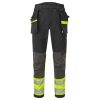 Portwest EV442 Hi-Vis Holster sztreccs jól láthatósági lengőzsebes munkásnadrág - Narancs/Szürke