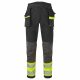 Portwest EV442 Hi-Vis Holster sztreccs jól láthatósági lengőzsebes munkásnadrág - Sárga/Fekete