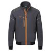 Portwest EV464 vízálló softshell bomber munkavédelmi dzseki - Fekete