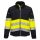 Portwest PW375 Hi-Vis jól láthatósági munkavédelmi softshell kabát - Fekete/Sárga 