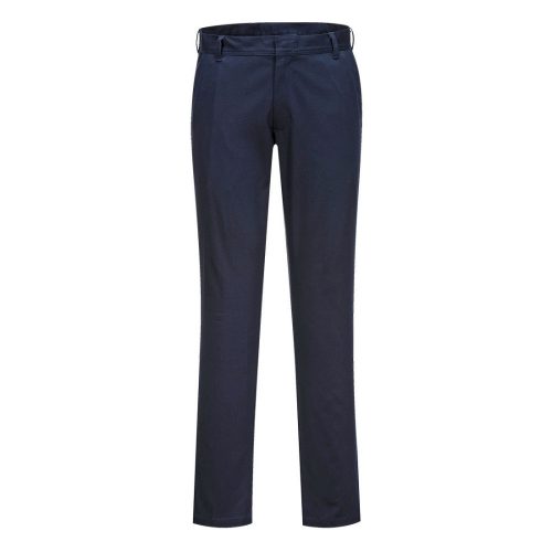 Portwest S235 Stretch Slim Fit Chino pamut női munkásnadrág - Sötét navy