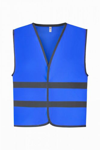 Kids Fluo Reflective Border Waistcoat