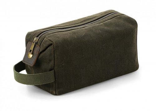 Heritage Waxed Canvas Wash Bag