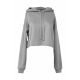 Women's Cropped Fleece Hoodie