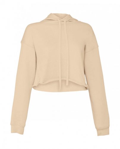 Women's Cropped Fleece Hoodie