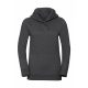 Ladies' Authentic Melange Hooded Sweat