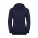 Ladies' Authentic Melange Hooded Sweat