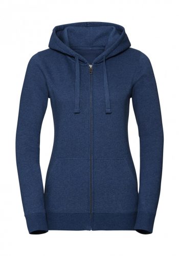 Ladies' Authentic Melange Zipped Hood Sweat