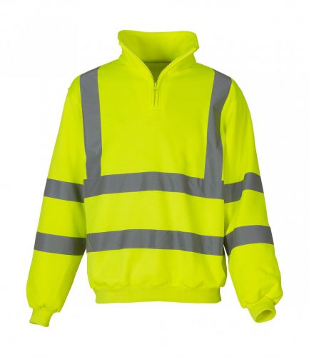 Fluo 1/4 Zip Sweat Shirt