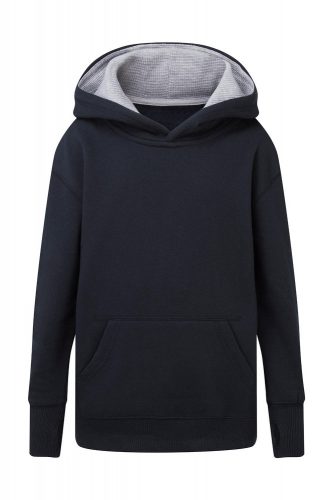 Contrast Hooded Sweatshirt Kids