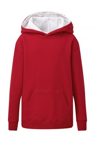 Contrast Hooded Sweatshirt Kids