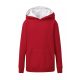 Contrast Hooded Sweatshirt Kids