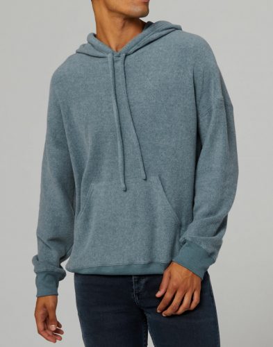 Unisex Sueded Fleece Pullover Hoodie