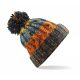 Corkscrew Pom Pom Beanie