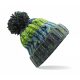 Corkscrew Pom Pom Beanie