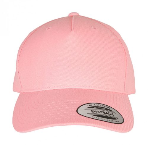 5-Panel Premium Curved Visor Snapback Cap