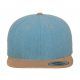 Chambray-Suede Snapback