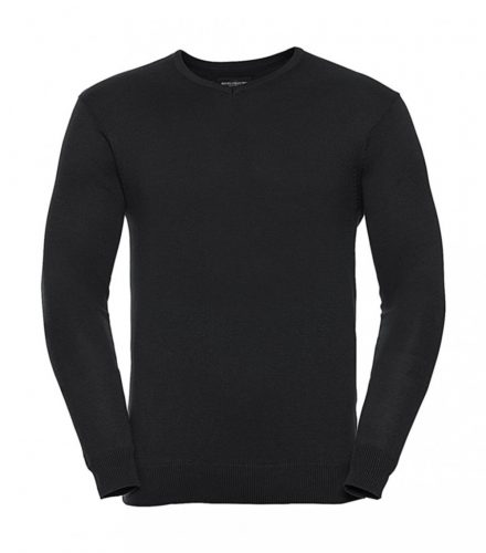 Men's V-Neck Knitted Pullover