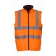 Fluo Fleece Reversible Bodywarmer