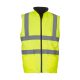 Fluo Fleece Reversible Bodywarmer