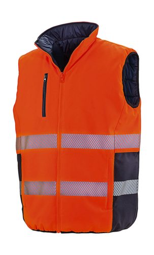 Reversible Soft Padded Safety Gilet