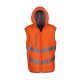 Fluo Kensington Hooded Gilet