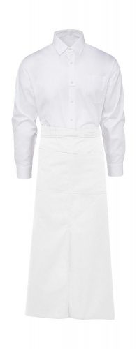 BERLIN Long Bistro Apron with Vent and Pocket