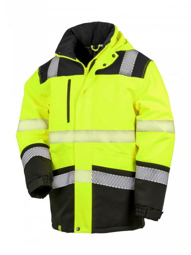 Printable Waterproof Softshell Safety Coat