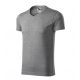 MALFINI 146 Slim Fit V-neck Póló férfi