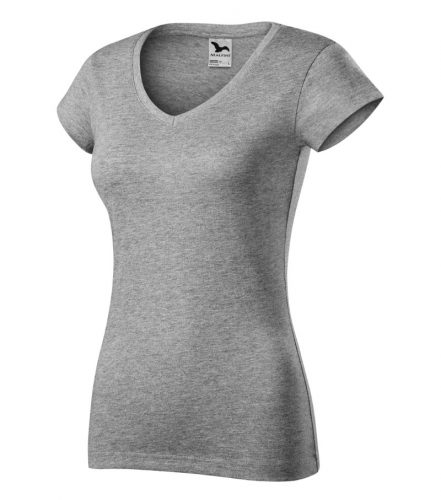 MALFINI 162 Fit V-neck Póló női