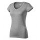 MALFINI 162 Fit V-neck Póló női