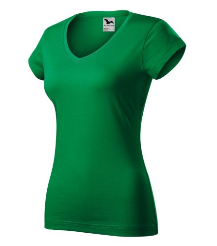 MALFINI 162 Fit V-neck Póló női