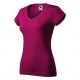 MALFINI 162 Fit V-neck Póló női