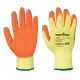 Portwest A150 Classic Grip latex tenyérmártott vágásbiztos munkavédelmi kesztyű - Narancs