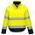 Portwest C464 Hi-Vis Essential Lite 2in1 vízálló jól láthatósági munkavédelmi bomber kabát - Sárga/Navy