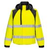 Portwest CD860 Eco Hi-Vis vízálló jól láthatósági munkavédelmi esőkabát -  Narancs/Fekete