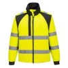 Portwest CD861 Hi-Vis Eco vízálló jól láthatósági munkavédelmi kabát - Narancs/Fekete