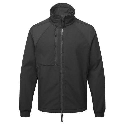 Portwest CD870 Eco vízálló softshell munkavédelmi kabát - Fekete