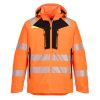 Portwest DX461 Hi-Vis vízálló jól láthatósági munkavédelmi télikabát - Narancs/Fekete