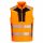 Portwest DX479 Hi-Vis Softshell bélelt jól láthatósági munkavédelmi mellény - Narancs/ Fekete