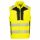 Portwest DX479 Hi-Vis Softshell bélelt jól láthatósági munkavédelmi mellény - Sárga/Fekete