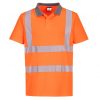 Portwest EC10 Hi-Vis Eco jól láthatósági munkavédelmi póló - 6-os csomag - Narancs