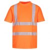 Portwest EC12 Hi-Vis Eco jól láthatósági munkavédelmi póló - 6db - Narancs 