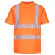 Portwest EC12 Hi-Vis Eco jól láthatósági munkavédelmi póló - 6db - Narancs 