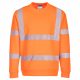 Portwest EC13 Hi-Vis Eco jól láthatósági munkavédelmi pulóver - Narancs 