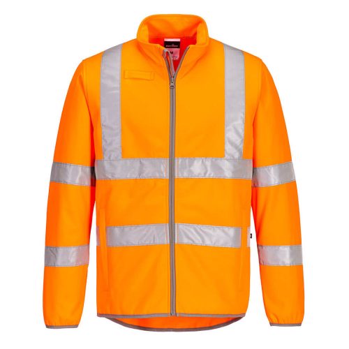 Portwest EC24 Eco Hi-Vis jól láthatósági munkavédelmi softshell kabát - Narancs