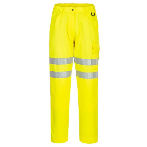 Portwest EC40 Hi-Vis Eco jól láthatósági munkavédelmi nadrág - Sárga 