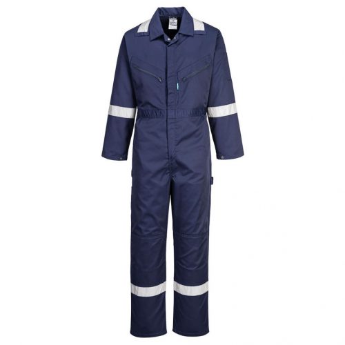 Portwest F813 Hi-Vis Iona jól láthatósági munkavédelmi overál - Navy