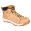 Portwest FW31 Steelite Mid Cut Nubuck SB SRA HRO FO munkavédelmi bakancs - Fekete